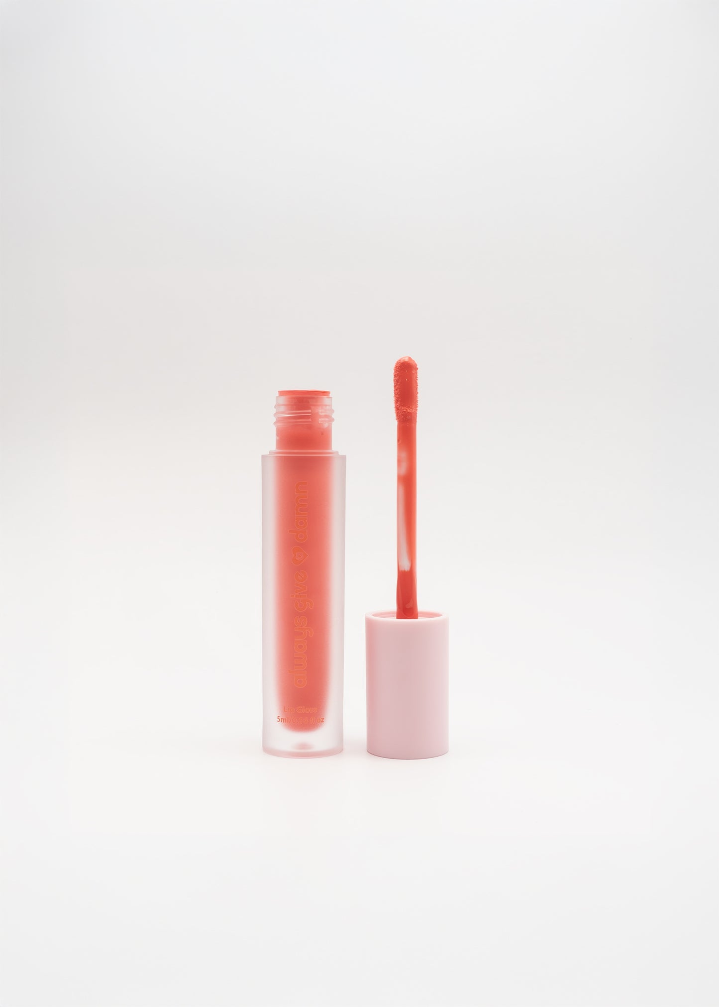 Bloom pink lip gloss